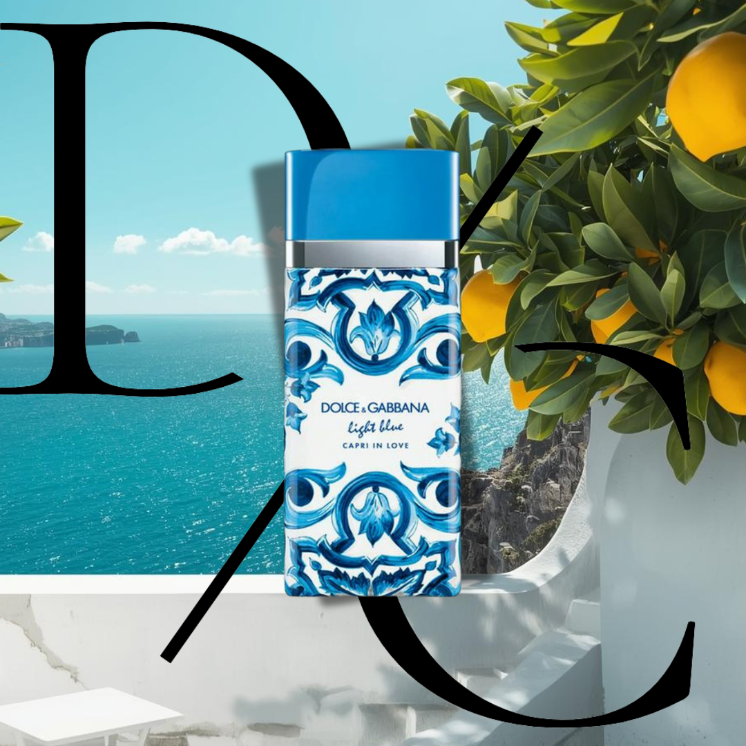 Dolce Gabbana Light Blue Capri in Love