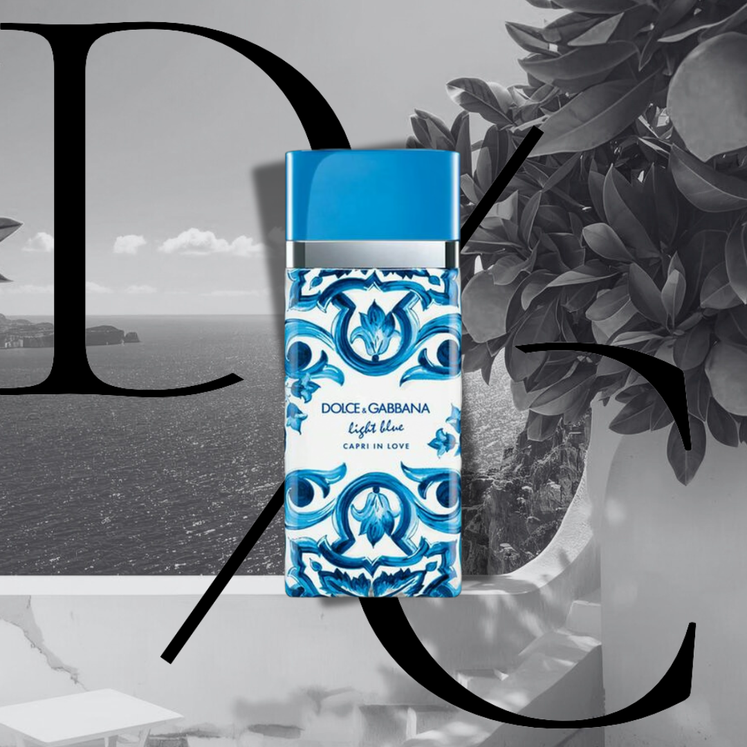 Dolce Gabbana Light Blue Capri in Love